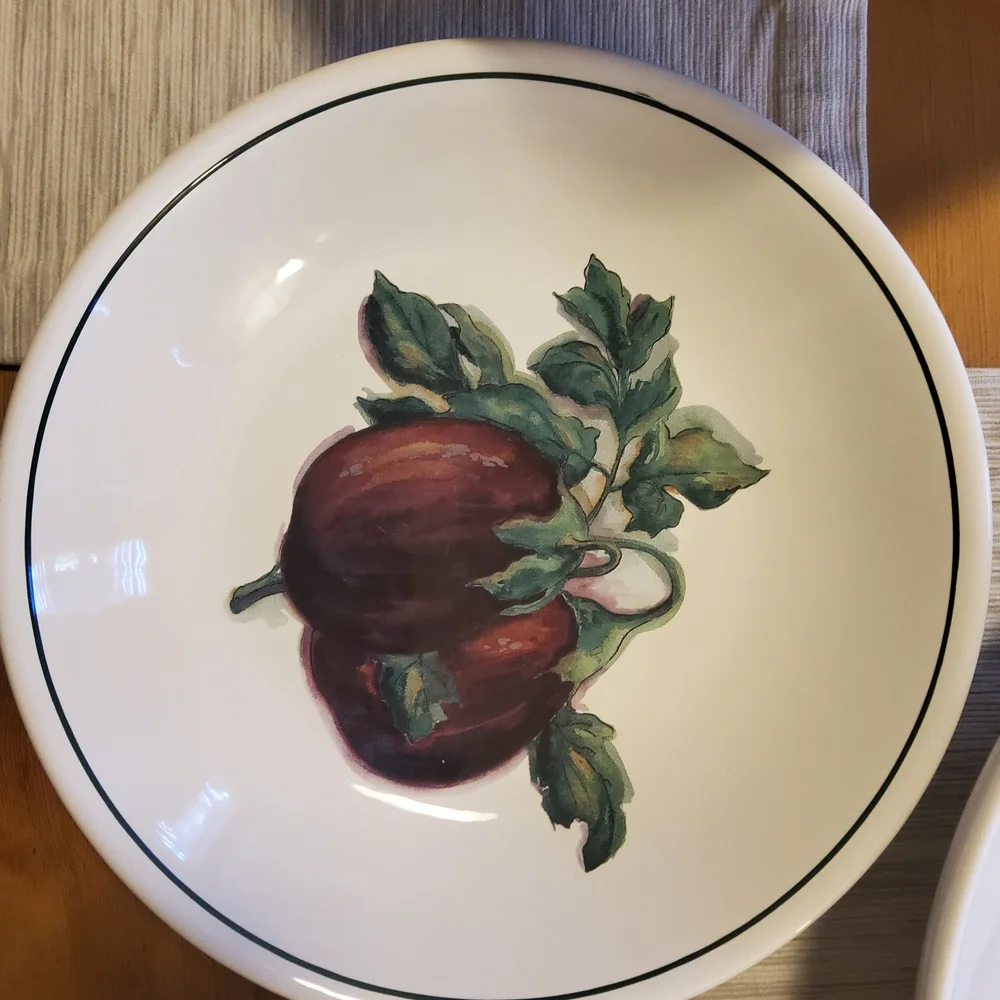 Williams Sonoma Harvest Bowls and 1 Large Bowl (Total 5 Pieces) EUC - Picture 2 of 16